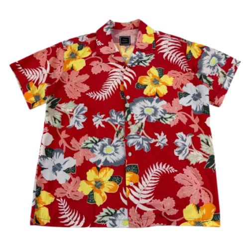 빈티지 하와이안 셔츠 (M)